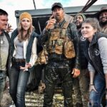 Tanya van Graan Instagram - May 1st just creeped up on us like...😯🙌🏼🐉🎬 #Tremors6Gang #ItWasAGroupEffort 👊🏼#bts #worms