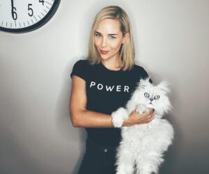 Tanya van Graan Instagram - Although we as woman walk with grace, we sure have a mighty roar!#InternationalWomansDay #Grace #Power #StrengthOfAWoman #LooksLikeAPersianCouldBeALion #NeverUnderEstimateAWoman 😉🦁🕚🙌🏼