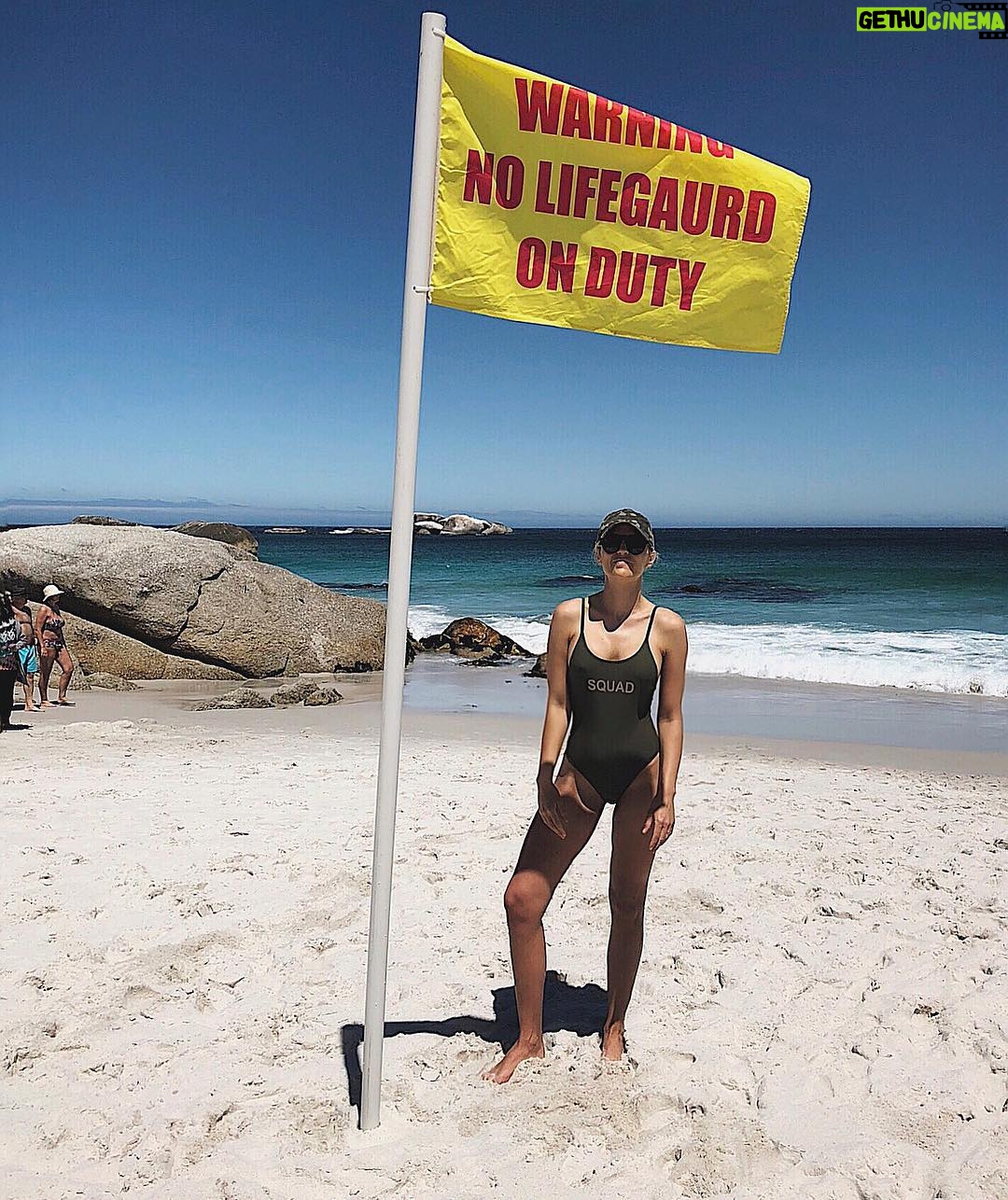 Tanya van Graan Instagram - When being a wannabe just donβt count...π #EveryoneWantsToBeAhero #NotEveryoneLikesColdWater #BeSafeOutThere πππΌ