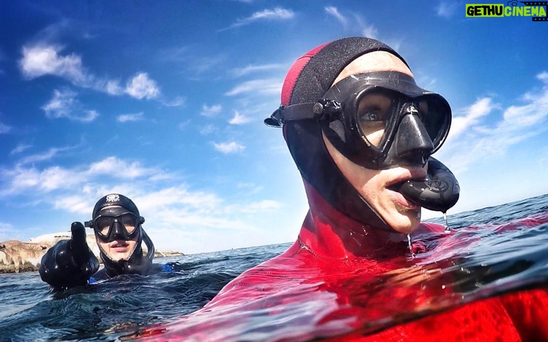 Tanya van Graan Instagram - Year 2017 in a nutshell... What was that...๐ณ?!? And where did it go!!!๐ฎ๐๐ #FearNot ๐ฅ#justbreathe #MyHappyPlace #TheAtlantic๐ #girlswhofreedive #CapetownSummer