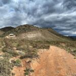 Tanya van Graan Instagram - Cultivating silence. ☁️🌿🙏🏼 #OffTheGrid #Montagu @grysbokkloof 👌🏼✨ Montagu, Western Cape