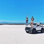 Tanya van Graan Instagram - Rebels at heart...💟🤙🏼😎 . . #RaiseYourHandIfYouNeededRoadsideAssistanceToday😆🤦🏼‍♀️ #defender #FestiveSeason #StaySafe🙏🏼 Atlantis 4x4 Dunes