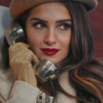 Tara Sutaria Instagram - @madamefashions x @tarasutaria #WinterTime Layered up for the snow glow!💫🧣 #WhimsicalWinter #WarmWelcome #WinterCollection #WinterFashion #Trending #TaraSutaria #TaraWithMadame #MadameFashions