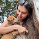 Tara Sutaria Instagram - Simple joys - sun, puppies and food! 🌺
