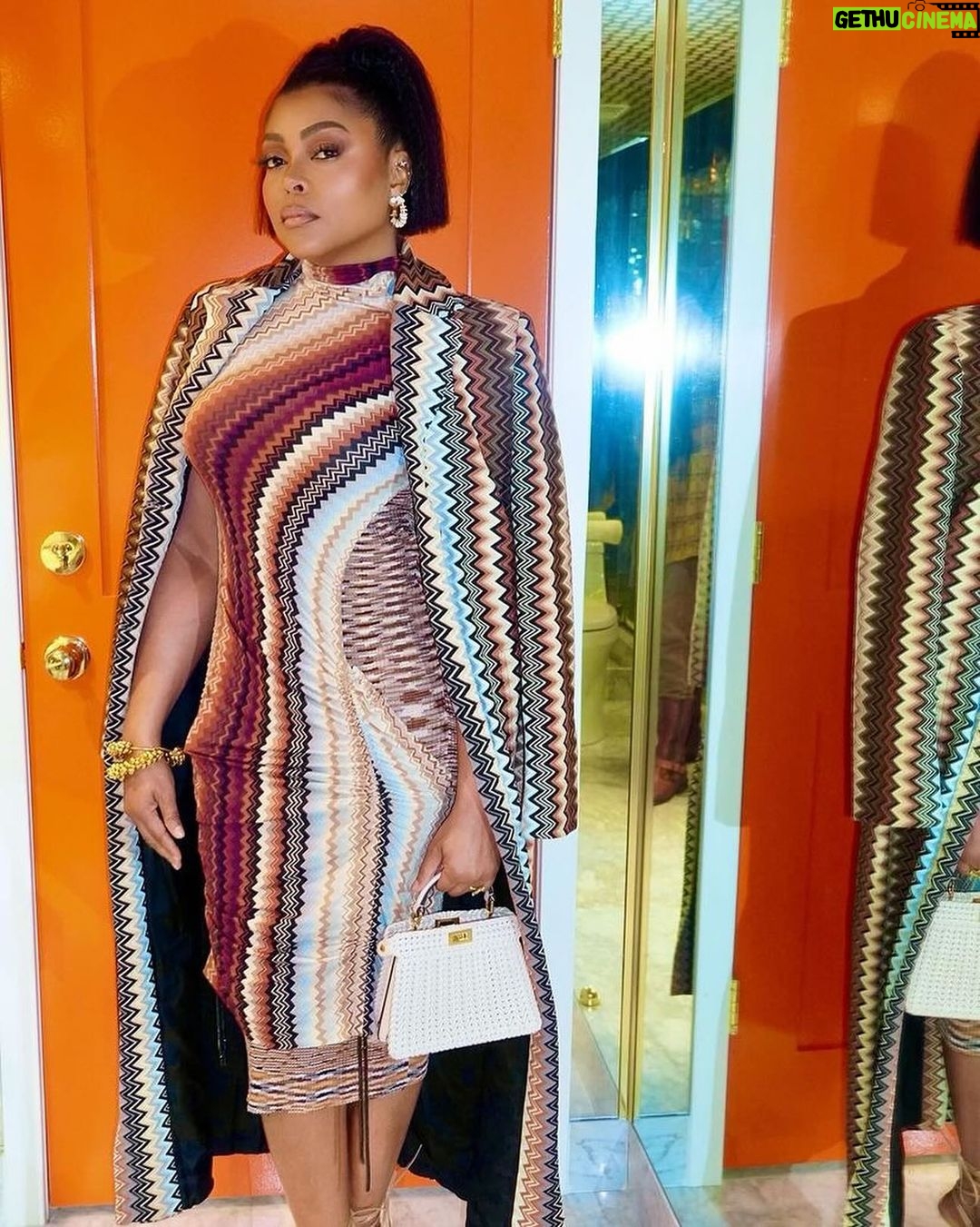 Taraji P. Henson Instagram - πππ #Repost from @waymanandmicah β’ @tarajiphenson wearing @missoni @fendi @charleskeithofficial #palmspringfilmfestival π΄Glam: @saishabeecham @tymwallacehair @customtnails1 πΈ: @saishabeecham