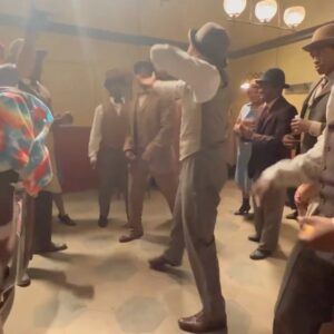 Taraji P. Henson Instagram - Thank you TO ALL OF THE BEAUTIFUL DANCERS FOR BEING SO PATIENT WITH AND VERY HELPFUL TO ME. I could not have given Shug life WITHOUT EACH AND EVERY ONE OF YOU INCREDIBLY GIFTED BEAUTIFUL PEOPLE!!! THANK YOU THANK YOU THANK YOU.  #also everything Blitz our director said below💜💜💜💋💋💋🙏🏾🙏🏾🙏🏾 #Repost from @blitzambassador
•
A special shout out to the Dancers of The Color Purple. @fatima_noir @iamdjdubz and @iamtiarivera assembled the best group of talented dancers ever. Thank you for bringing the best energy to my set. We couldn’t have done this without you geniuses! Y’all the real MVP’s. 🙏🏿✨💜