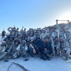 Taraji P. Henson Instagram - Thank you TO ALL OF THE BEAUTIFUL DANCERS FOR BEING SO PATIENT WITH AND VERY HELPFUL TO ME. I could not have given Shug life WITHOUT EACH AND EVERY ONE OF YOU INCREDIBLY GIFTED BEAUTIFUL PEOPLE!!! THANK YOU THANK YOU THANK YOU.  #also everything Blitz our director said below💜💜💜💋💋💋🙏🏾🙏🏾🙏🏾 #Repost from @blitzambassador
•
A special shout out to the Dancers of The Color Purple. @fatima_noir @iamdjdubz and @iamtiarivera assembled the best group of talented dancers ever. Thank you for bringing the best energy to my set. We couldn’t have done this without you geniuses! Y’all the real MVP’s. 🙏🏿✨💜