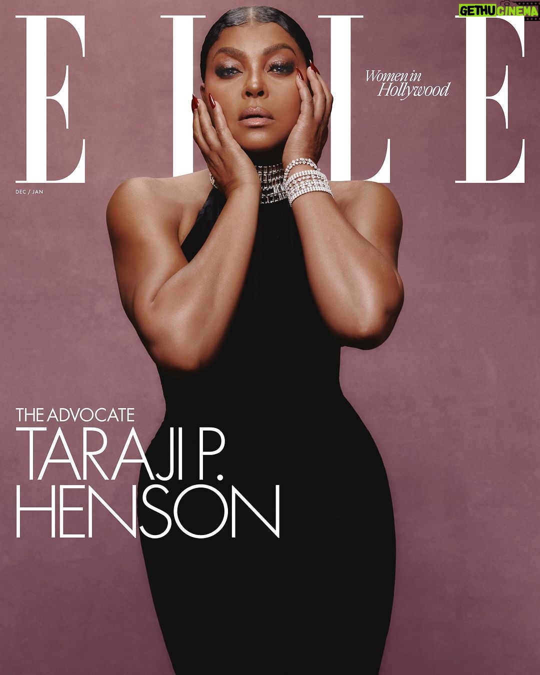 Taraji P. Henson Instagram - The cover of ELLE WOMEN IN HOLLYWOOD π Thank you @elleusa @ninagarcia and my @thecolorpurple family for these flowers. #ELLEWIH Editor-in-Chief: Nina Garcia @ninagarcia Photographer: Adrienne Raquel @adrienneraquel Stylist: Zerina Akers @zerinaakers and Wayman + Micah @waymanandmicah Writer: Juliana Ukiomogbe @juliana_uki Hair: Tym Wallace at Mastermind MGMT @tymwallacehair @mastermind_mgmt Makeup: Saisha Beecham at Artists Management Co LA @saishabeecham @artistmanagementmiami Manicure: Temeka Jackson at A-Frame Agency @customtnails1 @aframe_agency Production: Anthony Federici at Petty Cash Production @thesaintsalome @petty_cash_production Set design: Bryan Porter at Owl and the Elephant Special Thanks: @theledecompany