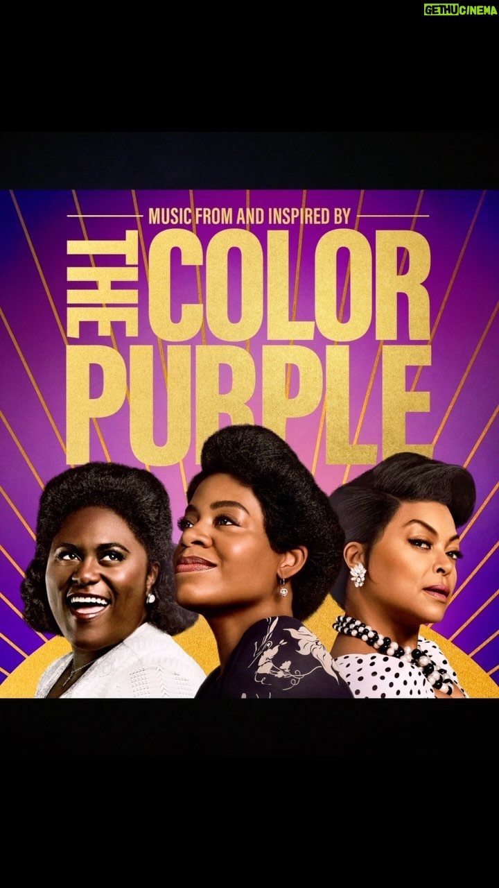 Taraji P. Henson Instagram - Get ready to enjoy your new favorite album featuring music from the film and new originals inspired by #TheColorPurple!!!! π Only in theaters Christmas Day, get TICKETS NOW (link in my bio). @thecolorpurple #TheColorPurple