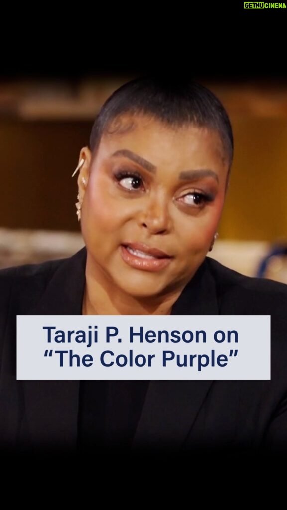 Taraji P. Henson Instagram - @tarajiphenson knew she needed to be a part of “The Color Purple” after hearing director Blitz Bazawule’s reimagined vision for the film.