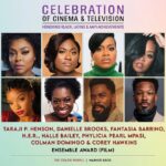 Taraji P. Henson Instagram - THANK YOU @criticschoice for giving us our flowers!!💐💐💐 My COLOR PURPLE FAMILY will be receiving the Ensemble Award at the Critics Choice Association’s Celebration of Cinema & Television: Honoring Black, Latino and AAPI Achievements 💜💜💜 #CCCelebration #CriticsChoice