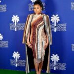 Taraji P. Henson Instagram - 💜💜💜 #Repost from @waymanandmicah • @tarajiphenson wearing @missoni @fendi @charleskeithofficial #palmspringfilmfestival 🌴Glam: @saishabeecham @tymwallacehair @customtnails1 📸: @saishabeecham