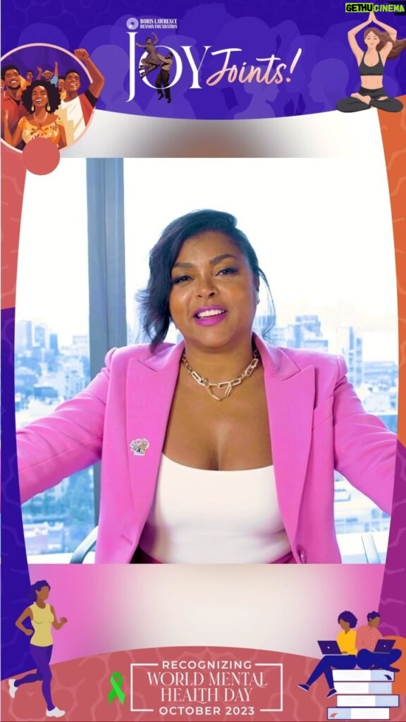 Taraji P. Henson Instagram - Let’s spread some JOY! We’re launching our #JoyChallenge celebrating World Mental Health, throughout the month of October. This joy movement is a part of our #BLHFJOYJOINTS initiative! Here's how YOU can get in on the joy: 💚 Selfie video: tell us your name, and how you find your JOY 💚 Challenge 4 friends to share how they find their JOY 💚 Donate big or small 💚 Tag us @blhebsonfoundation and use #blhfjoyjoints #joychallenge so we can share your JOY! Ready? Set? GO! _ @blhensonfoundation #BLHFJOYJOINTS 🤎🌟 #BLHF #BLHFJOYJOINTS #JoyIsCurrency #JOYJOINTS2023 #JUKEJOINTS #Fundraising #BLHF5YEAR #Blackmentalhealth #Healthymind #Mentalwellness #Joyisournorthstar 🌟
