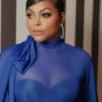 Taraji P. Henson Instagram - Taraji x @laquan_smith at @lancomeofficial #parisfashionweek hair @tymwallacehair makeup @officialsheiks styled by @waymanandmicah Nails by @customtnails1 #AtimeWasHAD 💜💜💜🙏🏾🙏🏾🙏🏾💋💋💋