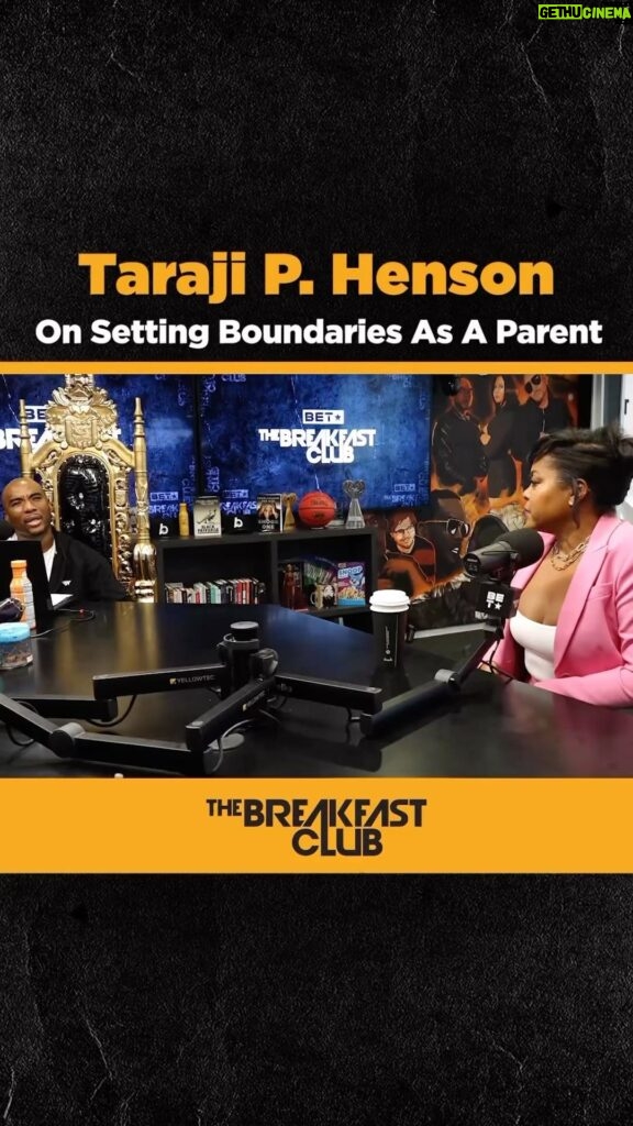 Taraji P. Henson Instagram - 🚨 Setting boundaries w/ your children as a parent is needed for a health relationship. You must identify what your willing to accept and not accept from your children. “You can do the best job ever but they still have choices” - @tarajiphenson 🔊
