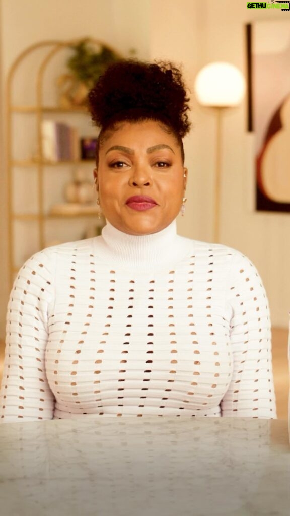 Taraji P. Henson Instagram - Let’s talk perimenopause! #AD I teamed up with @alwaysdiscreet to have an important conversation about bladder leaks and the changes we go through when we enter perimenopause. I don’t experience bladder leaks, but I do experience other symptoms. I sat down to chat about what I wish I knew when those changes began. We need to get loud about this so no one feels alone. Learn more about how Always Discreet has you covered by heading to AlwaysDiscreet.com #Perimenopause #AlwaysDiscreet #BladderLeaks #IWishIKnew