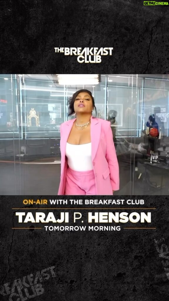 Taraji P. Henson Instagram - 🚨 @tarajiphenson will be in the building tomorrow morning on #TheBreakfastClubBET! ➡️Set your alarms to listen in live from 6a-10a locally or on the 🆓 @iHeartRadio app ! You can catch us live at 9a on @bet 🔥