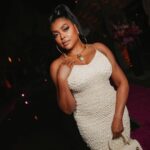 Taraji P. Henson Instagram - 💜💜💜 #Repost from @waymanandmicah • Opening Night with Schiaparelli at Neiman Marcus Ph. johnyjacob @altamodacomm #waymanandmicah #reginaking #tarajiphenson #schiaparelli #danielroseberry #neimanmarcus