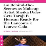 Taraji P. Henson Instagram - 💜💜💜 #Repost from @officialsheiks • Go Behind the Scenes with Myself, Taraji, & US Weekly as we glam for The Lancôme x Louvre Dinner in Paris!! Get The look in the link below 👇🏾👇🏾👇🏾 https://www.usmagazine.com/stylish/pictures/taraji-p-hensons-lancome-x-louvre-makeup-by-sheika-daley/ @lancomeofficial @tarajiphenson @usweekly @eloralane 💙💙💙 📸 : @abdouladjagbe #makeupbysheiks #bts #pfw #lancome #usweekly #tarajiphenson #eloralane