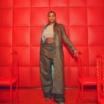 Taraji P. Henson Instagram - Bonsoir🇫🇷 #Repost from @waymanandmicah • Taraji P Henson Attends Acne Studios Runway Show. Head to Toe : @acnestudios Glam @tymwallacehair @officialsheiks @customtnails1 Ph @sterlingpics #waymanandmicah #tarajiphenson #parisfashionweek #acnestudios #wxm10