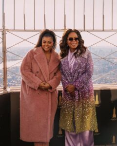Taraji P. Henson Instagram - It is so important for black women and ALL women of color to support each other. It is also imperative to have women of color in decision making positions across ALL industries. Thank you for responding to my message with the compassion, understanding and support that I’ve received.💜🙏🏾💜 With that being said… Ms. OPRAH has been nothing less than a steady and solid beacon of light to ALL OF THE CAST of The Color Purple!!! She has provided ENCOURAGEMENT, GUIDANCE and UNWAVERING SUPPORT to us all. She told me personally to reach out to her for ANYTHING I needed, and I did! It took ONE CALL… ONE CONVERSATION… and ONE DECISION MAKING BLACK WOMAN to make me feel heard. Thank You Ms. @OPRAH For ALL That You Do 💜💜💜