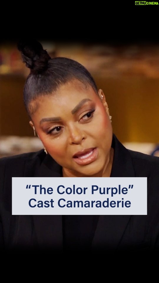 Taraji P. Henson Instagram - @tarajiphenson shares how she, Fantasia Barrino (@tasiasword), and Danielle Brooks (@daniebb3) supported each other in the filming of "The Color Purple"