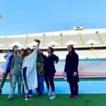 Taraneh Alidoosti Instagram - ‌ دختران «تفریق» در ورزشگاه صدهزار پسری «آزادی» ✊🏼🏳️ . #مانی_حقیقی #ترانه_علیدوستی #نویدمحمدزاده #تفریق #ورزشگاه_آزادی #زنان_در_استادیوم_آزادی Azadi Sport Complex مجموعه ورزشی آزادی