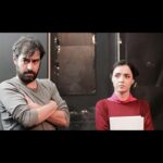 Taraneh Alidoosti Instagram - در آستانه‌ی چهارمین همکاری با اصغر فرهادی: عکسی از جلسه تمرین فیلم «فروشنده»، که از اواخر آبان ماه کلید می‌خورد. عکاس: حبیب مجیدی برای اطلاعات بیشتر به صفحه اصلی فیلم مراجعه کنید: @forooshandeh.movie