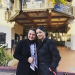 Taraneh Alidoosti Instagram - ‌ با سحر مصیبی، پیش از اکران «اورکا» در سی‌وهفتمین جشنواره فیلم سانتا باربارا. . US premier for “Orca”, @officialsbiff With director @sahar_mossayebi . Wearing @yalda.thelabel @noorarashdesigns Shoes: @mehrnooshshahhoseini . In collaboration with @aassttiinn Santa Barbara, California