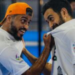 Tareq Al Harbi Instagram - بتوفيق من الله ورعايته تأهلت الى نهائي بطولة ذا بادل تشالنج النسخة الأولى نواجه في النهائي اللاعب المصنّف حسن بن محفوظ نسأل الله التوفيق 😍🔥 . @thepadelchallenge Jeddah, Saudi Arabia