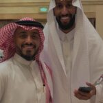 Tareq Al Harbi Instagram - مع الكابتن سلمان الفرج صورة من ضمن زواج عبدالله كنو 😍❤️ Khobar, Saudi Arabia