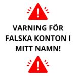 Tareq Taylor Instagram – VARNING FÖR FALSKA KONTON I MITT NAMN!

Än en gång vill jag varna er alla för falska konton i mitt namn. Detta är det enda kontot jag har på den här plattformen. 

Jag kommer aldrig att kontakta er och ha långa konversationer och jag kommer aldrig under några omständigheter att be er om pengar.

Om ni blir kontaktade av ett konto i mitt namn så blockera omedelbart och om du redan haft kontakt med liknande konton så kontakta polisen och anmäl. 

Det är fullständigt förfärligt att dessa människor lurar och bedrar andra människor på det här sättet. 

Jag och mitt team anmäler alla konton vi ser, men det är tyvärr sällan Facebook eller Instagram gör någonting åt det. 

Var rädda om er allihopa.❤️