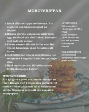 Tareq Taylor Instagram - VECKANS RECEPT

Dessa enkla vegobiffar gör du med riven morot och halloumi och är perfekta till en mysig middag i det fina sommarvädret. Servera gärna med en fräsch myntatsatsiki och klyftpotatis eller bulgur. 

Vad bjuder ni på till sommarmiddagarna? ☀️