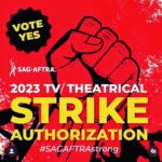 Tate Ellington Instagram - I just voted YES to the @sagaftra strike authorization and you should too. I wish I had some really smart and insightful things to say about this, but @itsmattbush and @andrewleeds have said it so much better than I ever could so please check out their pages. This feels like one of those times that we have to say “enough is enough”. We will not get another chance like this if we do not take a stand together right now. Give our union leaders the power they need to fight on our behalf. VOTE YES. #sagaftrastrong #sagaftra #sagaftramember #unionstrong #voteyes