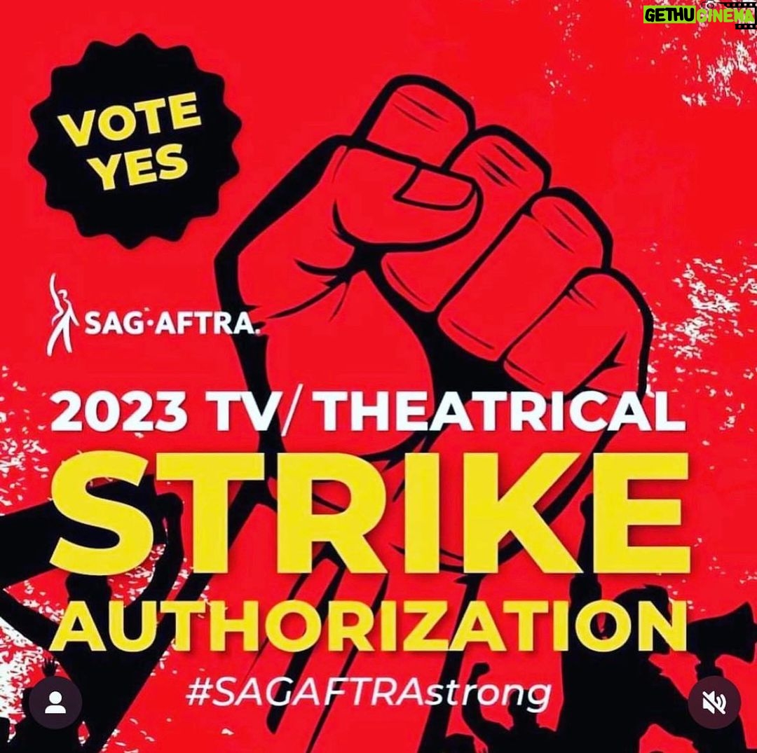 Tate Ellington Instagram - I just voted YES to the @sagaftra strike authorization and you should too. I wish I had some really smart and insightful things to say about this, but @itsmattbush and @andrewleeds have said it so much better than I ever could so please check out their pages. This feels like one of those times that we have to say “enough is enough”. We will not get another chance like this if we do not take a stand together right now. Give our union leaders the power they need to fight on our behalf. VOTE YES. #sagaftrastrong #sagaftra #sagaftramember #unionstrong #voteyes