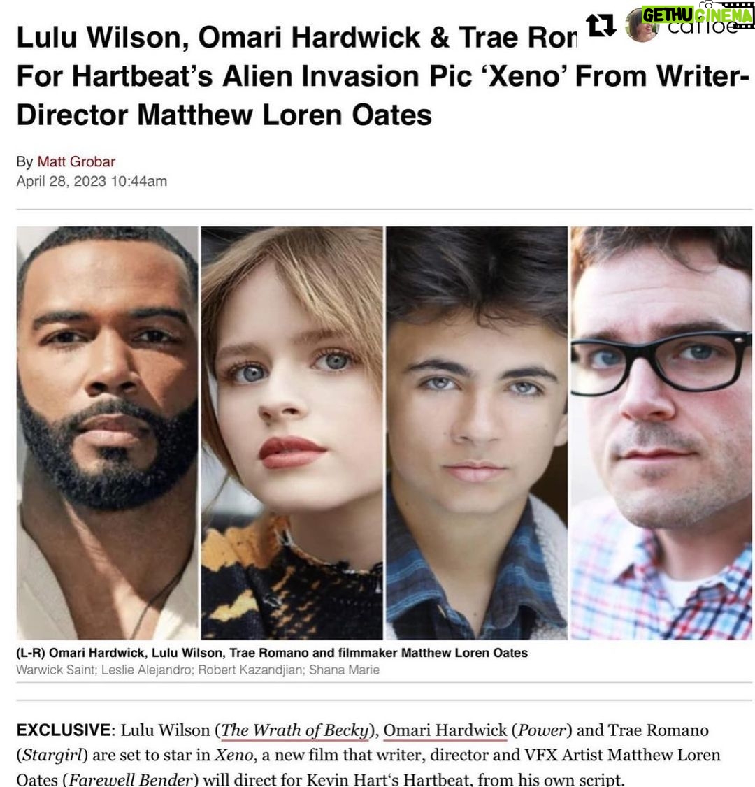 Tate Ellington Instagram - So unbelievably proud of casting director @cdfioe โค๏ธ โAn alien movie!? Talk about a bucket list project (seriously, I love ๐ฝ๐ฅ). Matt is such a thoughtful, earnest director, and crafting this one with him has been beyond lovely. As always, endless gratitude to @lkellyclyne @thekevinhealey13 @tywalker.me @khanrameez13 Bryan, Lanna, and everyone at @therealhartbeat. @kerryleebee โ ๐๐ @luluswilson @omarihardwickofficial @traeromano (+ the TBA cast)โcanโt wait to watch, and see yโall on set!โ