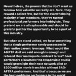 Tate Ellington Instagram - I cannot possibly say this better so I won’t. Thank you @itsmattbush and thank you to all of those who voted YES. 💪 Repost from @itsmattbush • As our negotiation committee begins contract talks, it's important to express our sincere appreciation to our union leaders’ immense dedication and hard work as they strive to secure our new deal. Equally important is the need to remind them, (as well as ourselves) of who it is they’re representing. We are the performers of SAG-AFTRA, the ones who breathe life into the most compelling (and the most profitable) stories, captivating audiences in theaters and at home. Please DM me for an email template that can be sent to the national board expressing our gratitude and our encouragement to capitalize on yesterday’s SAV vote. The era of negotiation out of fear is over. We will not accept anything less than transformative. @seanastin @thejenniferbeals @sharibelafonte @nitashabhambree @mitchellbobrow @rodgerbrandon5 @yvettenicolebrown @actvocate @joannacassidyofficial @hicusick_ig @jessicamedinaactress @njduerr @dylanabby @haleisner @debbieevansstunts @francesfisher @nancyflanagan_ @ilyssafradin @androidegarcia @bradgarrett @supererniegram @stephenmckinleyhenderson @dulehill @thedavidjolliffe @phoebejonasnyc @mike_kraycik @rosedianeladd @xojodilong @melmackactingstudio @camrynmanheim @marymcdonaldinc @jmelen77 @matthewmodine @billfromboston @esai_morales @dannavarromusic @rosie @ron.ostrow @theebillyporter @lindapnyc @thesherylleeralph @michaelrapaport @albinokid1026 @patriciaheaton @courtneyrioux @iamrobschneider @sharonstone @towandaunderdue @lisaannwalter @olgabluesbabe @officialfrandrescher @benwhitehair Los Angeles, California