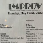 Tate Ellington Instagram - Well holy hot damn! Check that one off my list. Got the Arnold impression, the DeVito, Jesse the Body, Sly, and a little Chris Christopherson all in one show. Well played gentlemen! Great night and a great show. Thank you @whmpodcast @jupinwhm @ericszyszka @crabin @stephensajdak Hollywood Improv
