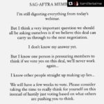 Tate Ellington Instagram - Repost from @itsmillertaime • SAG-AFTRA MEMBERS It’s okay to not know how to vote yet! Consider waiting to decide rather than just hastily voting based on what others are saying!