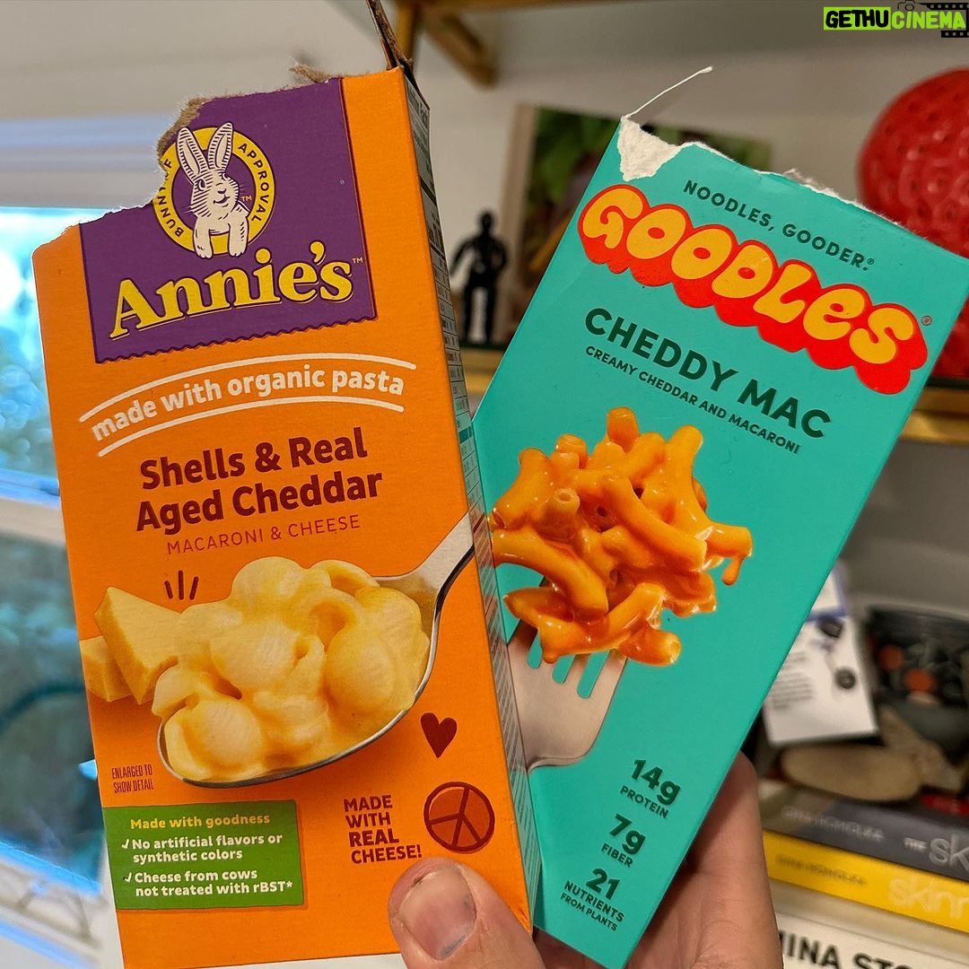 Tate Ellington Instagram - What do you do when one kid wants one kind of Mac and cheese and one wants the other kind? Ya make both! You make your life easy and you make both. Double Mac Night!!! Los Angeles, California