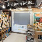 Tate Ellington Instagram - And Away We Go… #art #artist #originalart #oilpainting #oilpaint #workinprogress #wip #commission #artiststudio