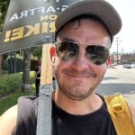 Tate Ellington Instagram - So very proud to be a part of @sagaftra. Honored to walk in solidarity with my fellow union members as well as those of @wgawest. To all of those who support us in our effort to earn a fair wage and share in the fruits of our labors, thank you. ❤️ PS: the last photo is another glorious attempt at a selfie. Walt Disney Studios