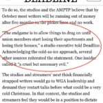 Tate Ellington Instagram - This statement is disgusting and it sums up the utter contempt the AMPTP and larger corporate animals have for those that they see as being “beneath them.” Without writers there would be no stories. Without stories there would be no film or tv. There would be no need for studios or networks. There would be no need for casting directors to find actors. There would be no need for actors to say words. There would be no need for directors to direct. No need for producers to produce. No need for cinematographers, costume designers, set designers, hair and makeup artist, AD’s, Gaffers, PA’s, truck drivers, prop masters, caterers, and on and on and on and on and on. Without writers there sure as hell would be no need for CEO’s A film set is a small city that runs on the worlds created by writers. Pay them accordingly. #wgastrong #wgastrike #unionstrong #union #sagaftramember