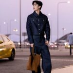 Tawan Vihokratana Instagram - See you KL.💙🤎 #LOEWEXTayTawan #LOEWE #LOEWEMY