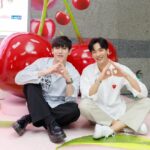 Tawan Vihokratana Instagram - ช่วงนี้หน้าเชอร์รี่ จะหวานดี ไปชิมกันได้ที่ mrt จตุจักรนะครับ 🍒💙
