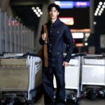 Tawan Vihokratana Instagram - See you KL.💙🤎 #LOEWEXTayTawan #LOEWE #LOEWEMY