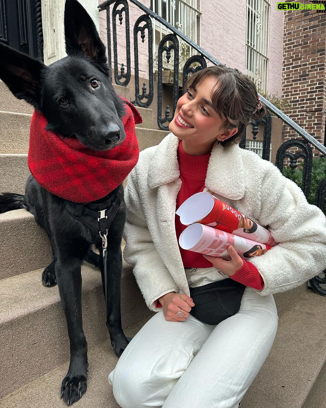 Taylor Hill Instagram - Salem and I are so excited for our Valentine’s Day adoption event on Saturday! 💘 Meet your BFF like I did or come with yours for all the fun. RSVP by clicking the link in my bio 🐾 P.S. if you see our posters around the city be sure to tag us in your story so we are able to repost! Seeing them makes our day 🥹💕 New York, New York