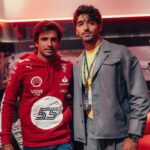 Taylor Zakhar Perez Instagram - What an epic weekend with @ferraristyle at F1! Truly an honor. I finally experienced Drive To Survive IRL 🤯 🏎️ I’ll be back. Thank you for the fits @rocco.iannone
