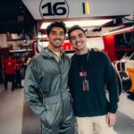 Taylor Zakhar Perez Instagram - What an epic weekend with @ferraristyle at F1! Truly an honor. I finally experienced Drive To Survive IRL 🤯 🏎️ I’ll be back. Thank you for the fits @rocco.iannone
