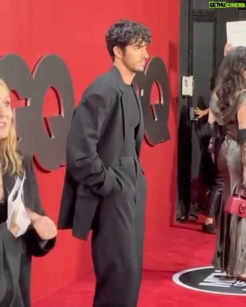 Taylor Zakhar Perez Instagram - @gq Men of the Year It was a wild summer and I am grateful that MOTY was the first time I was able to speak on RWRB since its release. I am so grateful we were also able to celebrate our GQ cover last night with my peers and community of creatives. Thanks @willwelch Team: @jasonbolden @remba_ Photo: @philfaraone_ Fit: @balenciaga